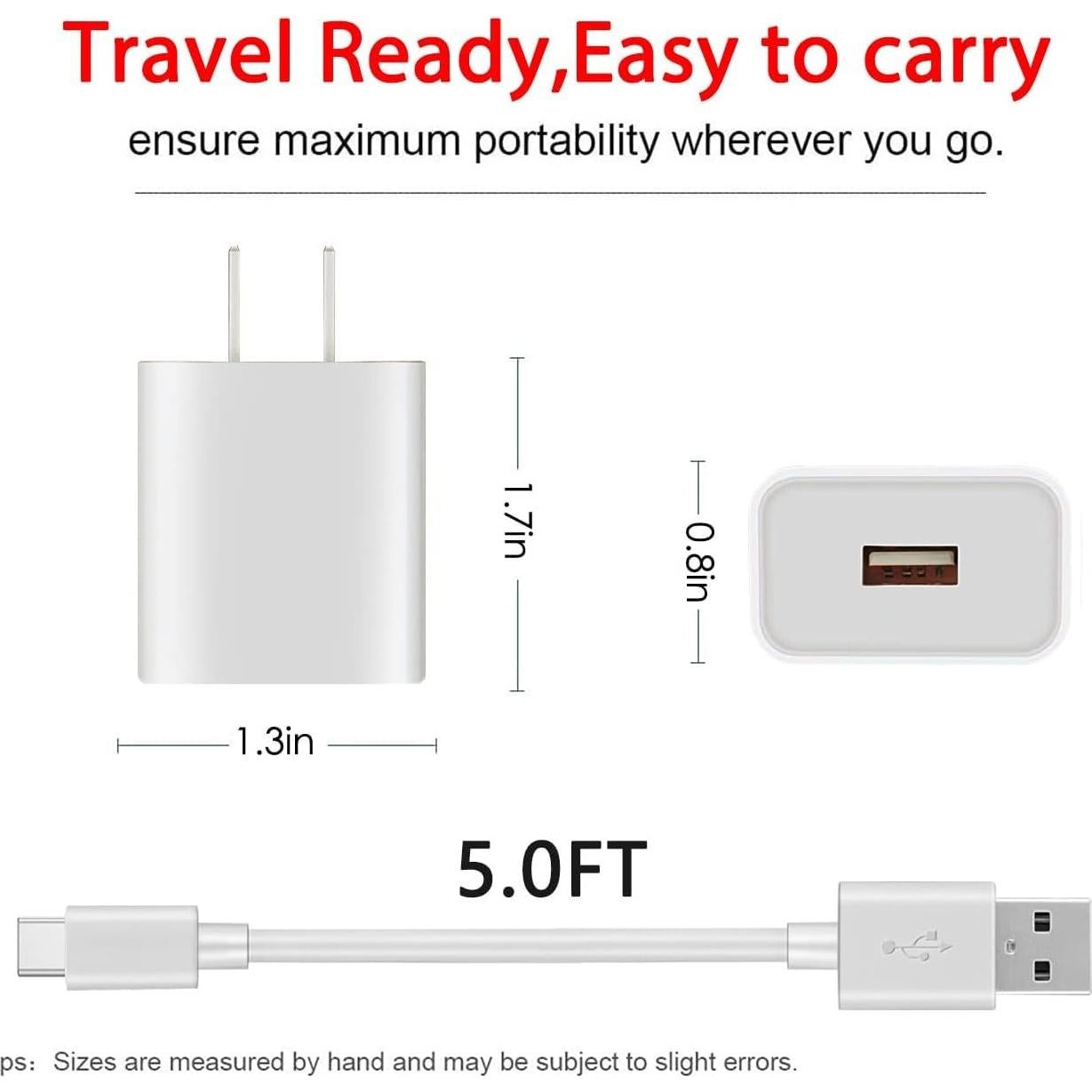 Cable de carga USB C 1.5m para cámara Arlo Essential 2K