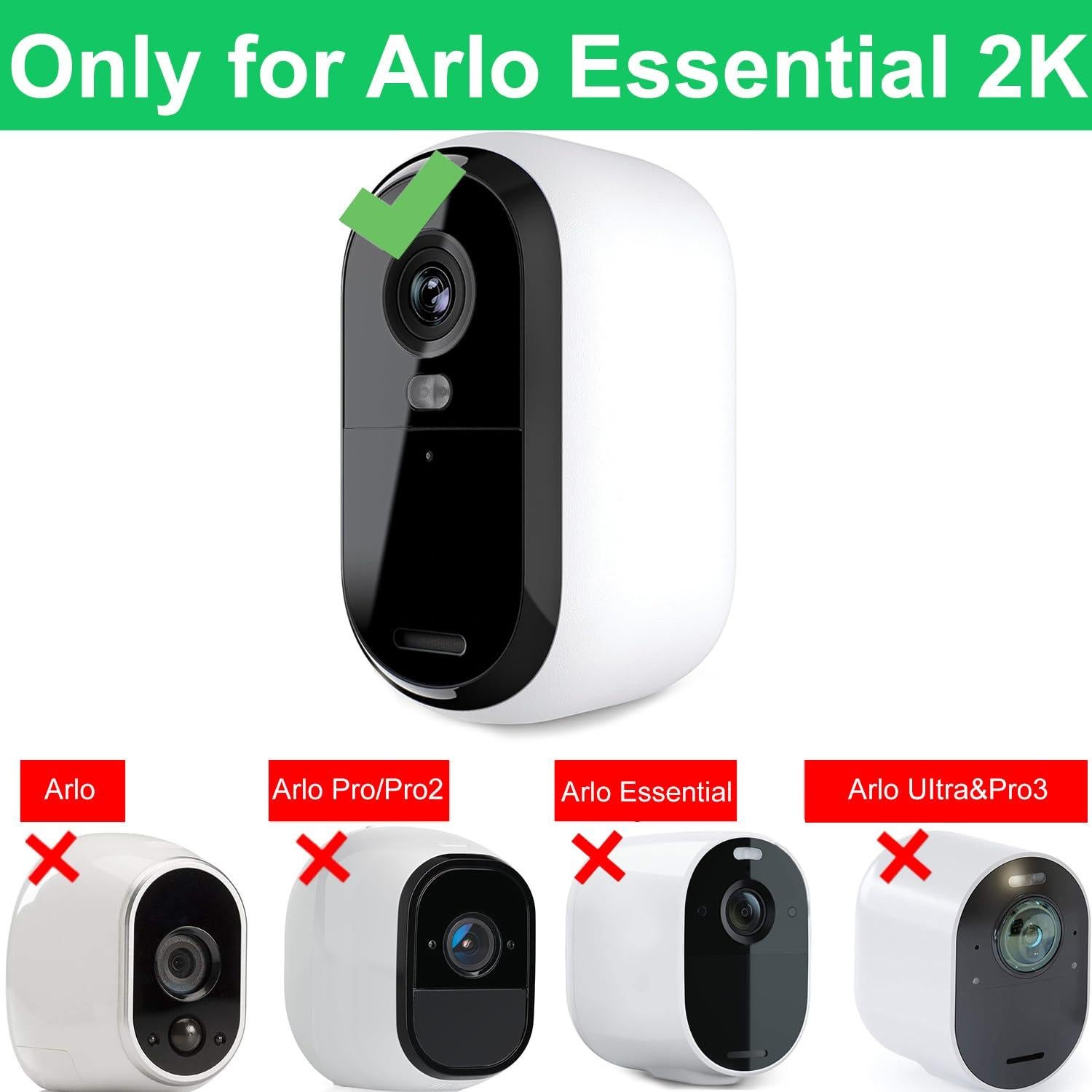iTODOS 2 Cables de Poder y Adaptador para Arlo Essential 2K