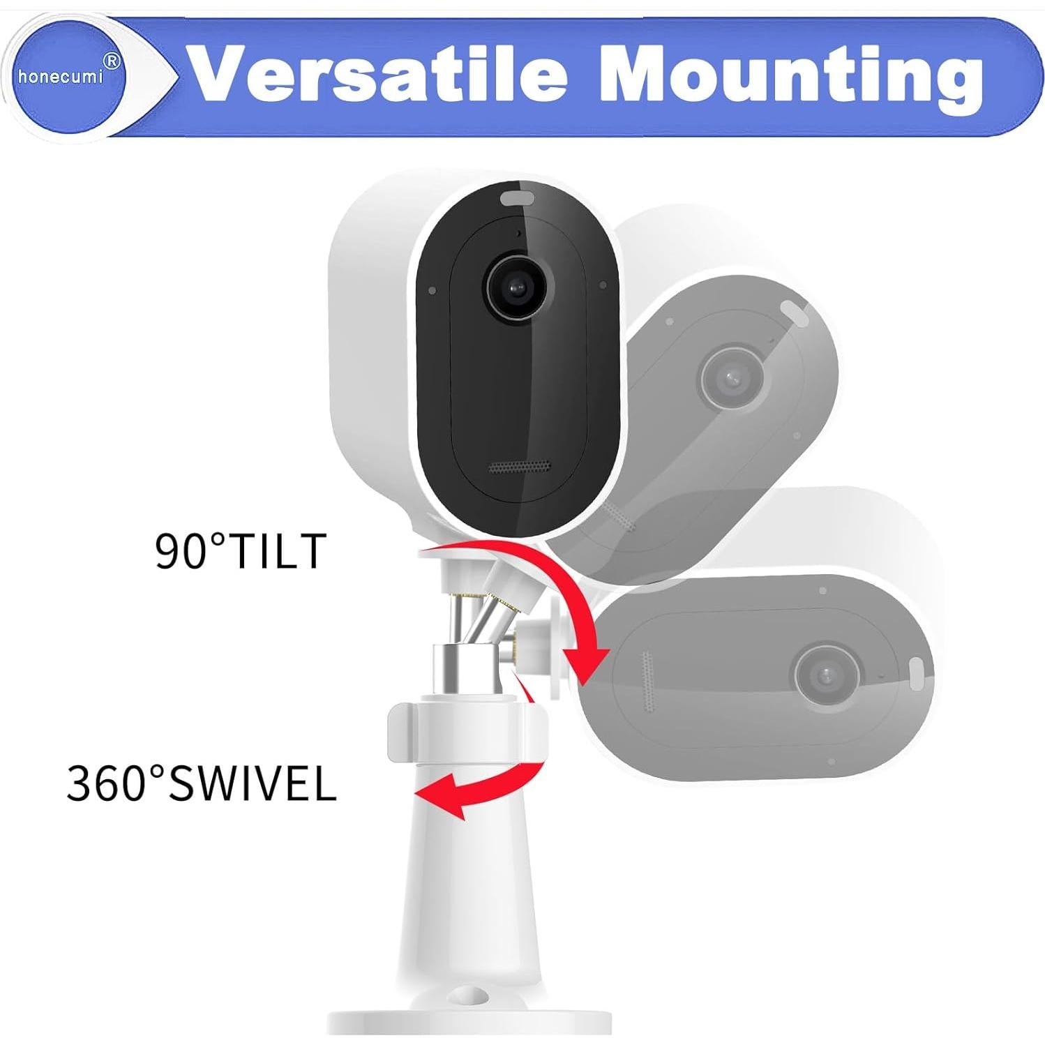 Soporte Arlocam honecumi para cámaras Arlo - Paquete de 3