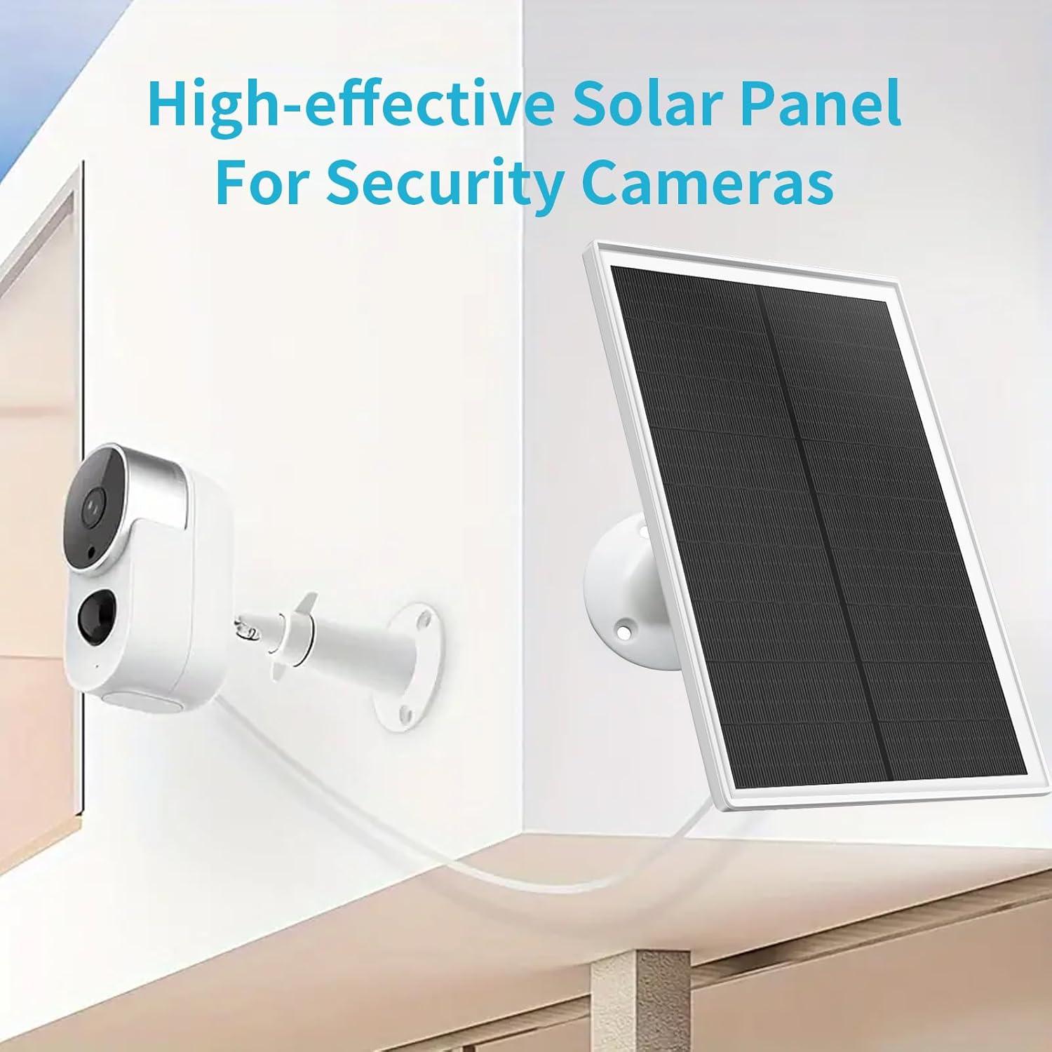 Cargador Solar OuOudoit para Cámara Arlo Essential 2K - 2 Paquete