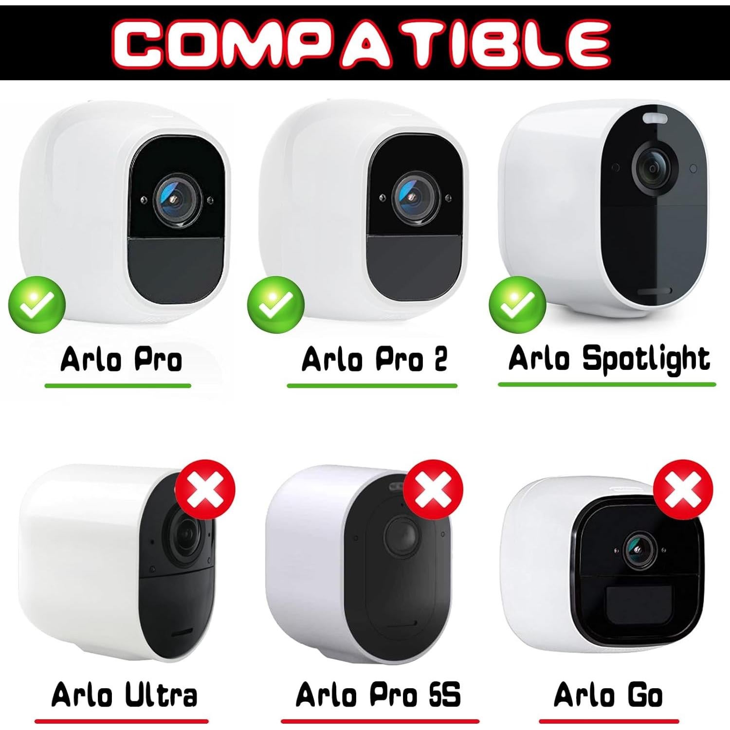 Cargador Adaptador Micro USB SEEHOM para Arlo Pro y Pro 2