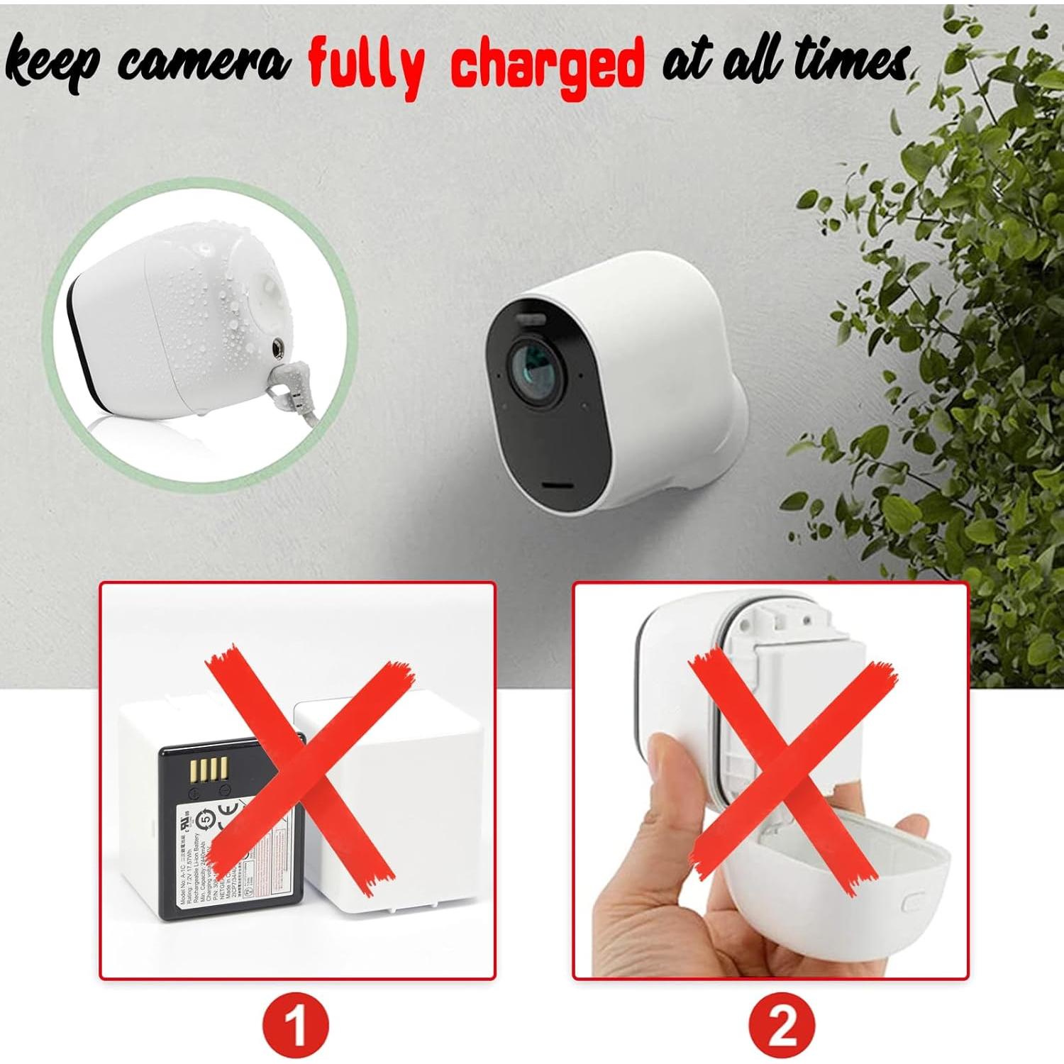 Cargador Adaptador Micro USB SEEHOM para Arlo Pro y Pro 2