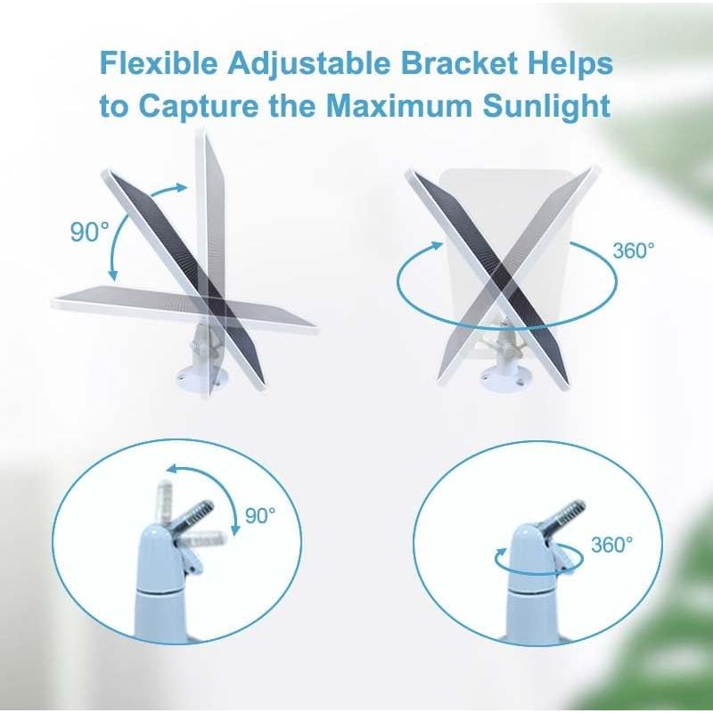 Cargador Solar AYIIFEI para Cámara Arlo Essential 2K - 4m Cable