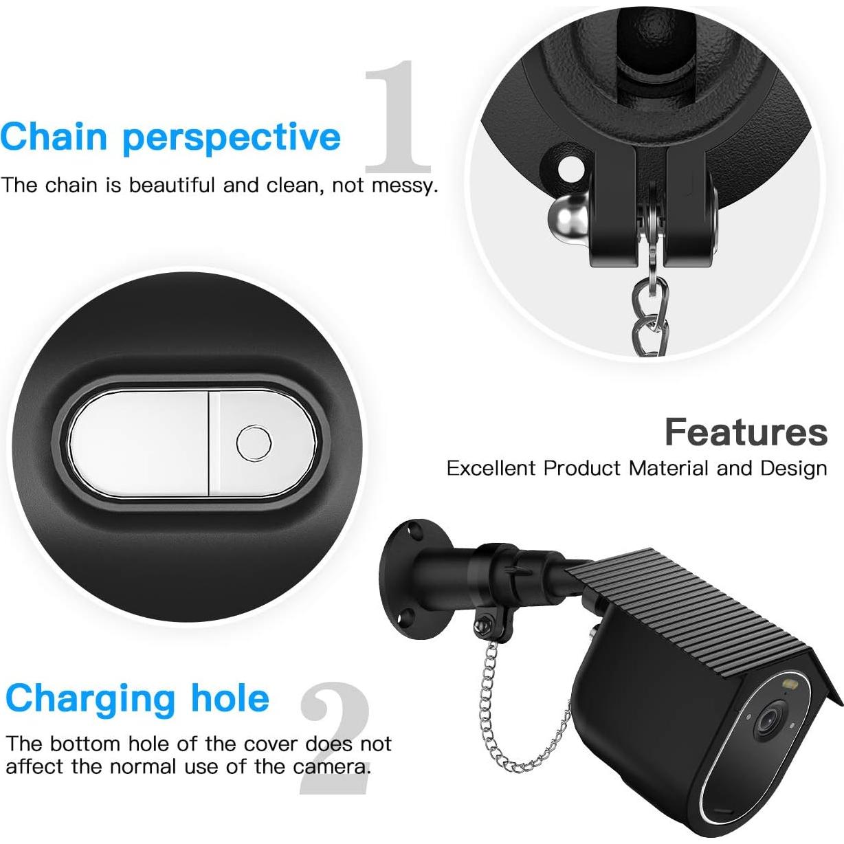 Funda de Silicona Antirrobo HOLACA para Cámara Arlo VMC2330