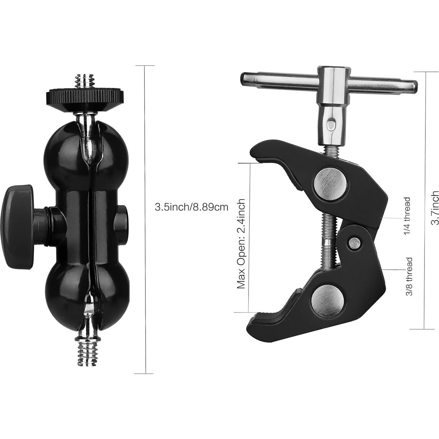 Soporte de Montaje de Abrazadera Acetaken para Cámara de Seguridad
