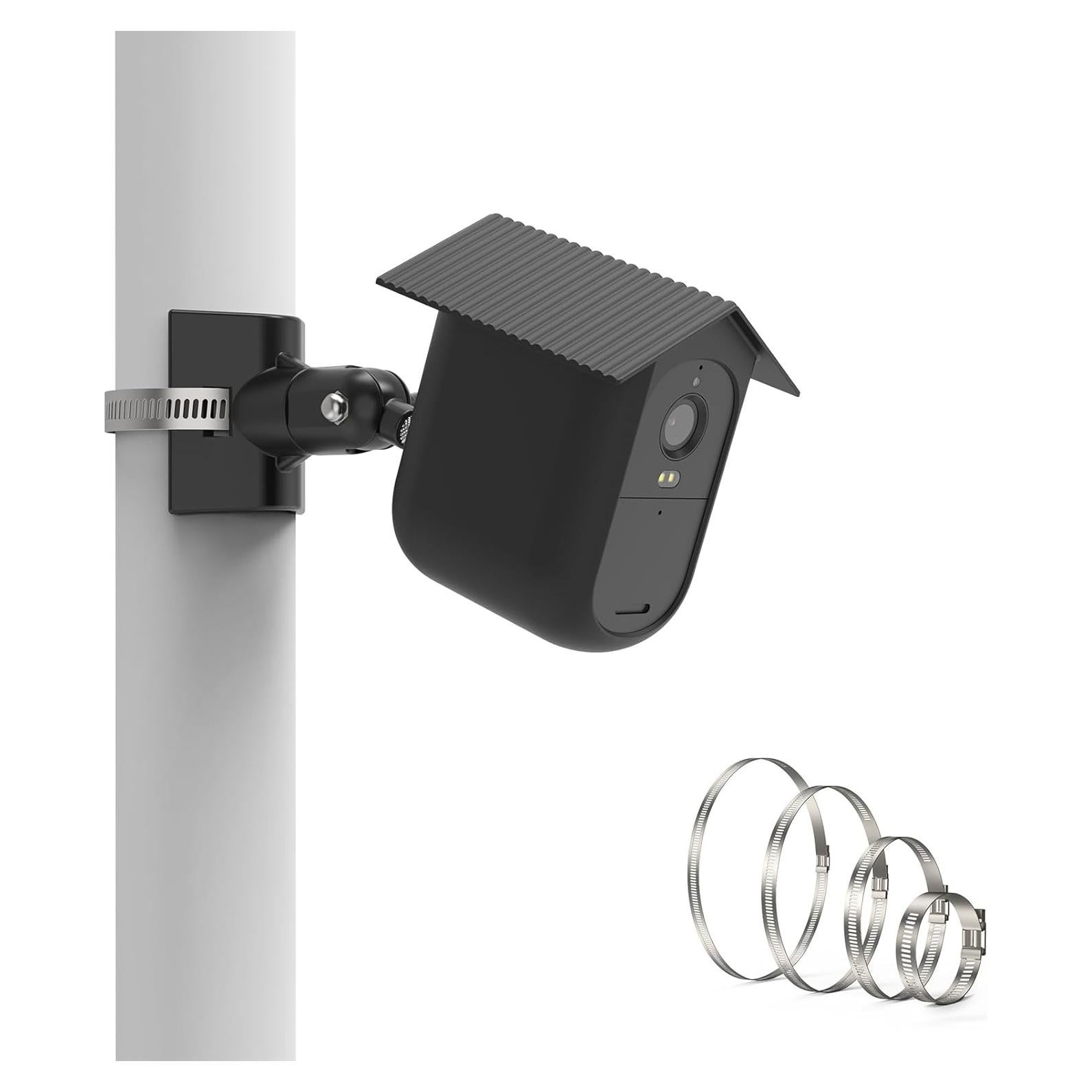 Montaje en Poste y Cubierta de Silicona OkeMeeo para Arlo XL