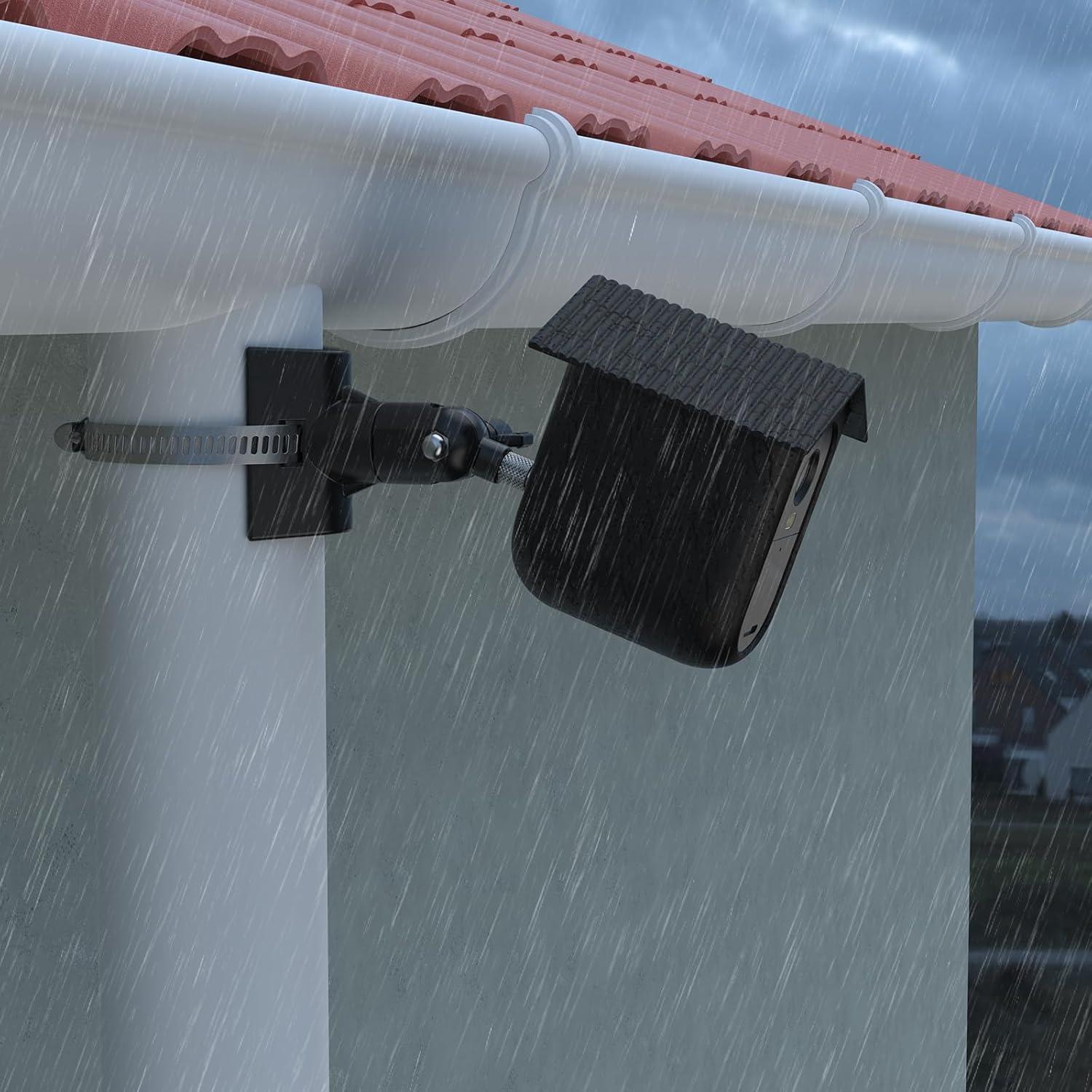 Montaje en Poste y Cubierta de Silicona OkeMeeo para Arlo XL