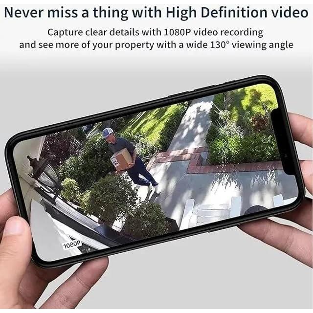 Cámara de Seguridad Inalámbrica Arlo Essential XL 1080P con Spotlight