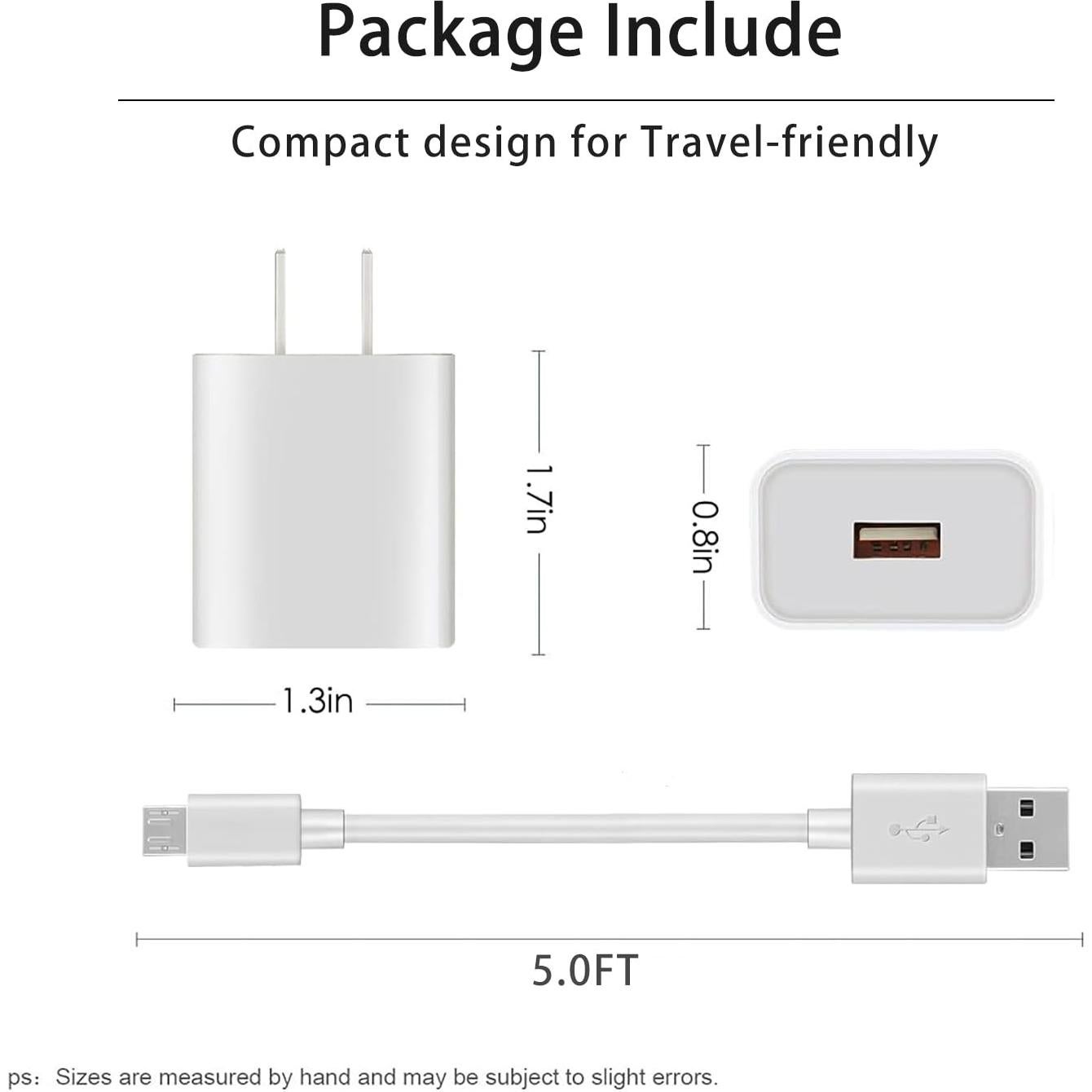 Adaptador de Carga USB Odonm 10 Pies para Arlo y Wyze Cam