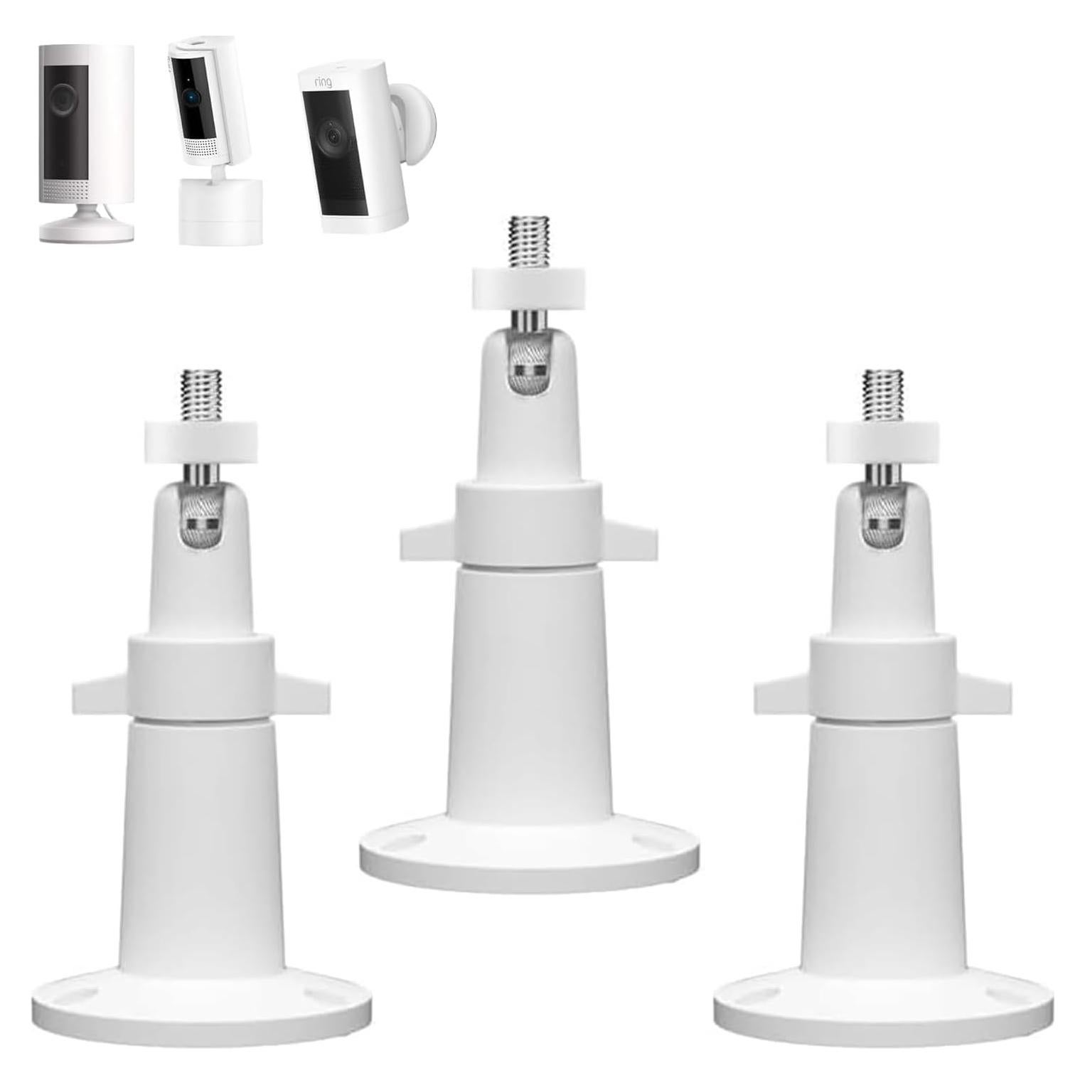 Paquete de 3 Soportes de Pared Ajustables para Cámara Arlo y Ring