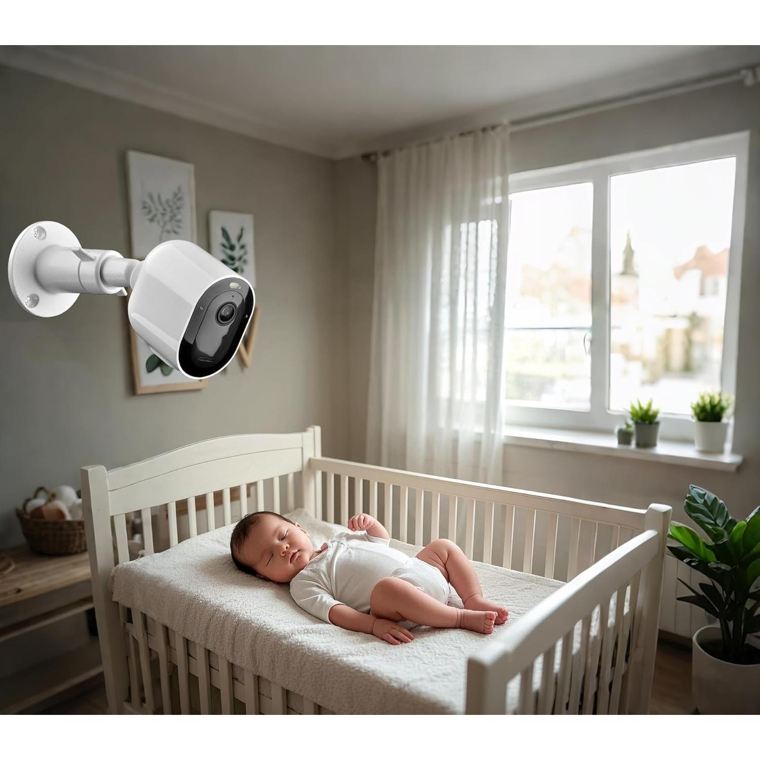 Paquete de 3 Soportes de Pared Ajustables para Cámara Arlo y Ring