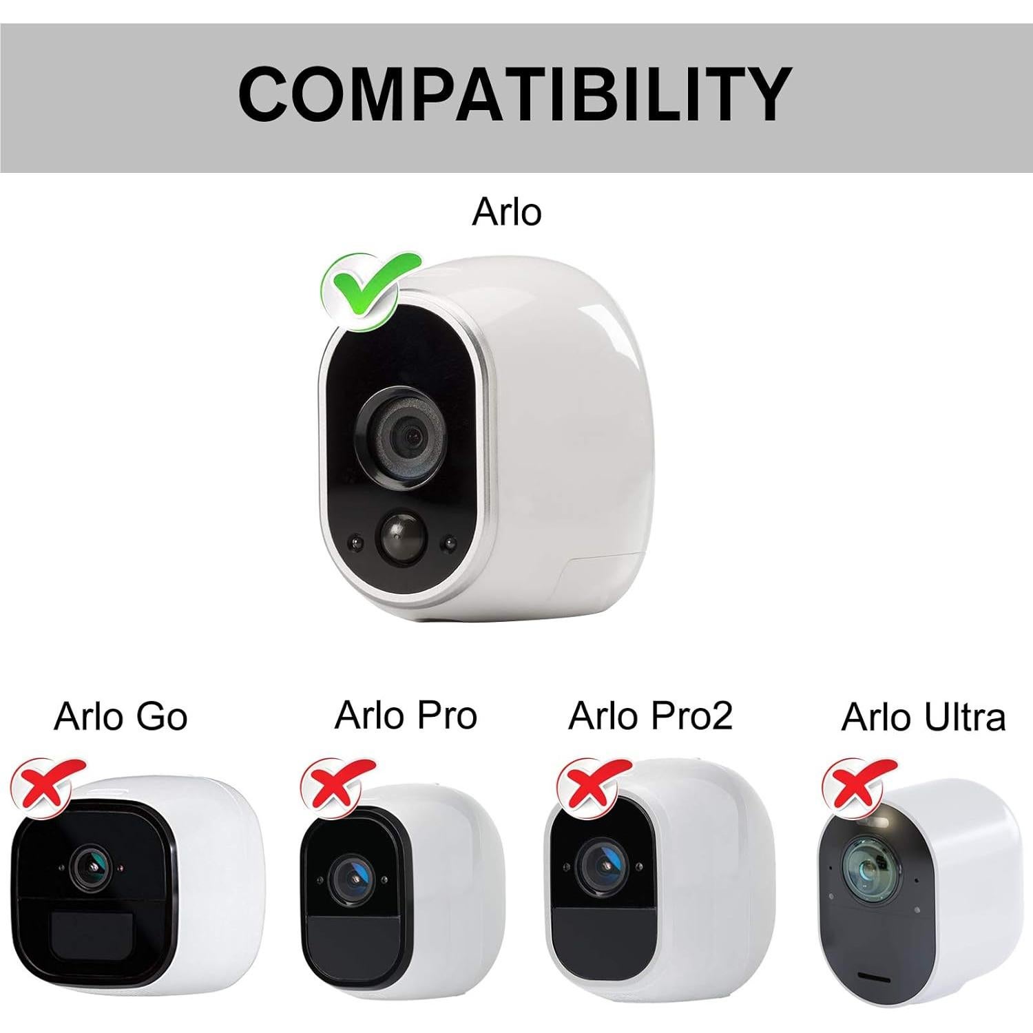 Adaptador de corriente Arlo Original con cable 7.5m para cámara