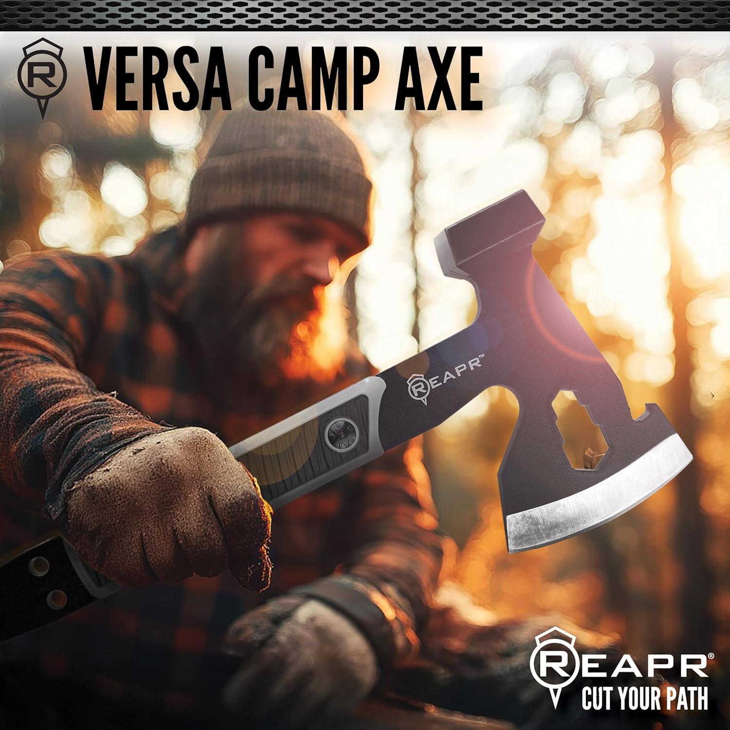 Hacha de Campamento Reapr Versa 27.3 cm Multifuncional con Martillo