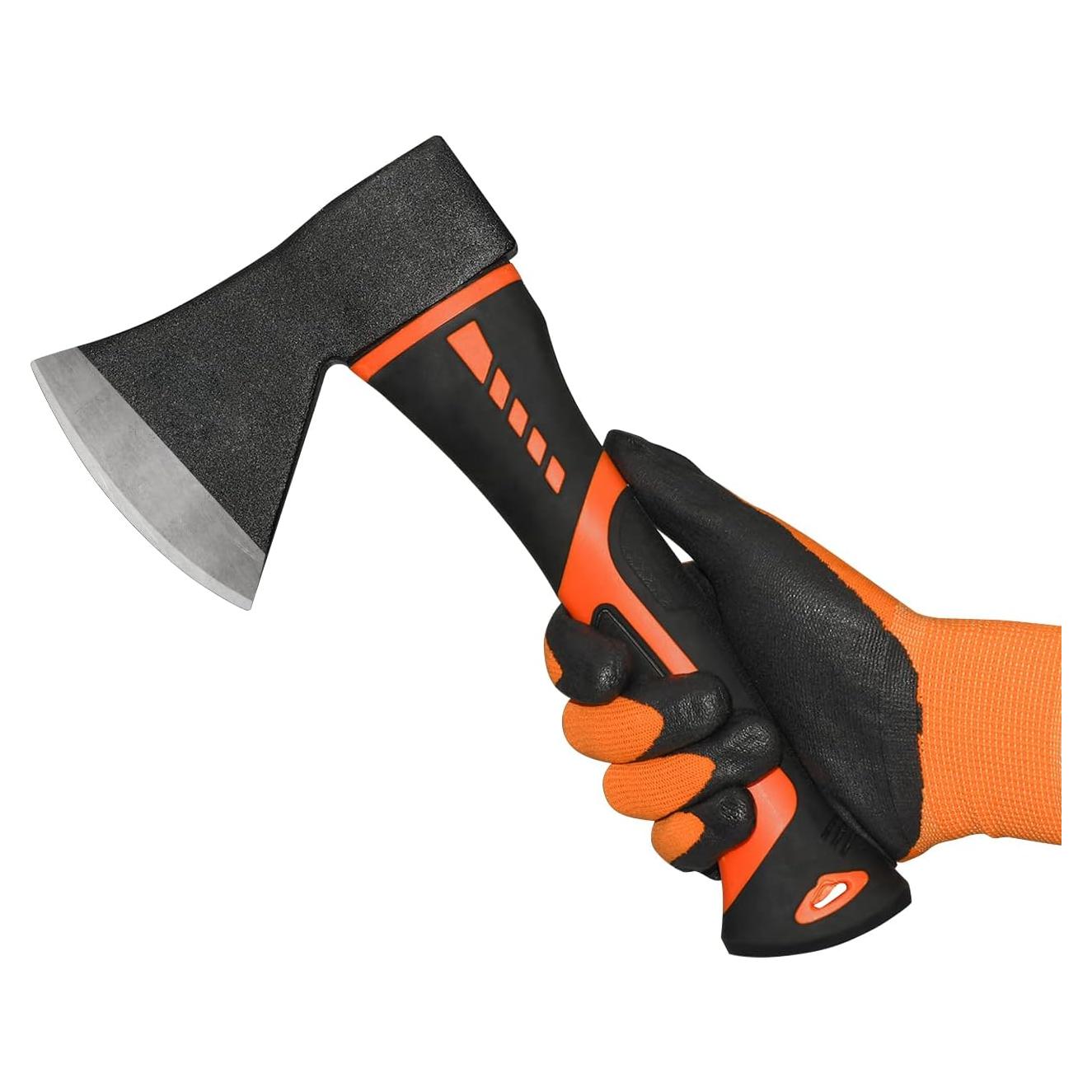 Hacha de Camping ZUZUAN 26 cm Acero Carbono Mango Antideslizante