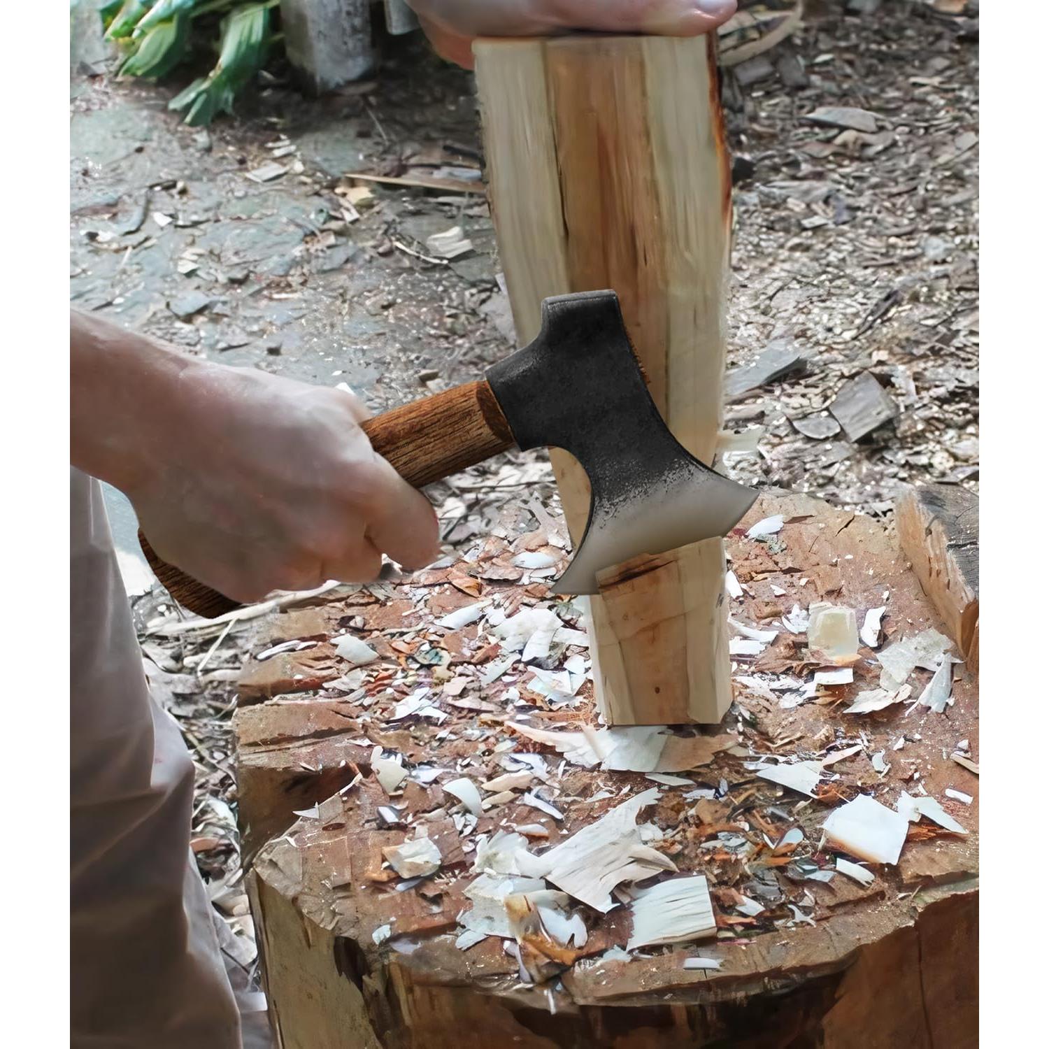 Hacha de Mano WICING 20.32 cm Acero Manganeso Mango Madera