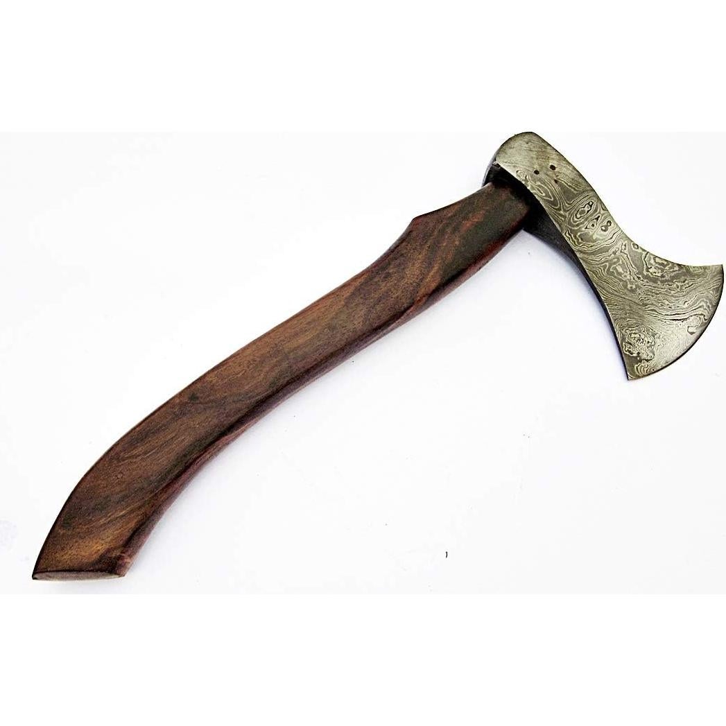 Hacha de Acero Damasco Poshland DIST A-004 33.1 cm