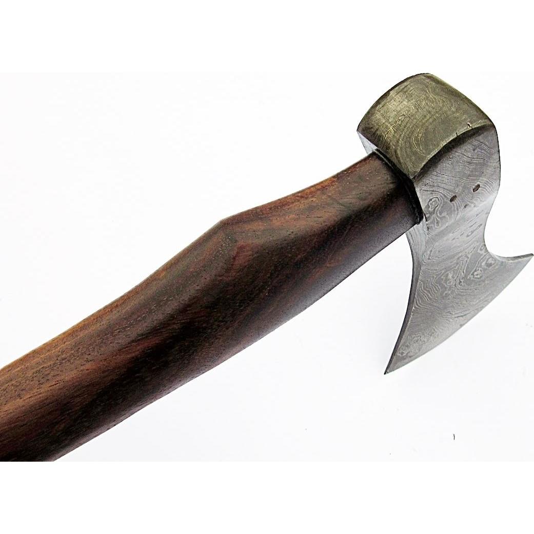 Hacha de Acero Damasco Poshland DIST A-004 33.1 cm