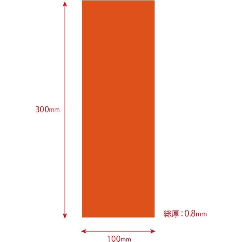 Hoja Magnética Naranja Magex MSC-08O 30.2x10.8 cm