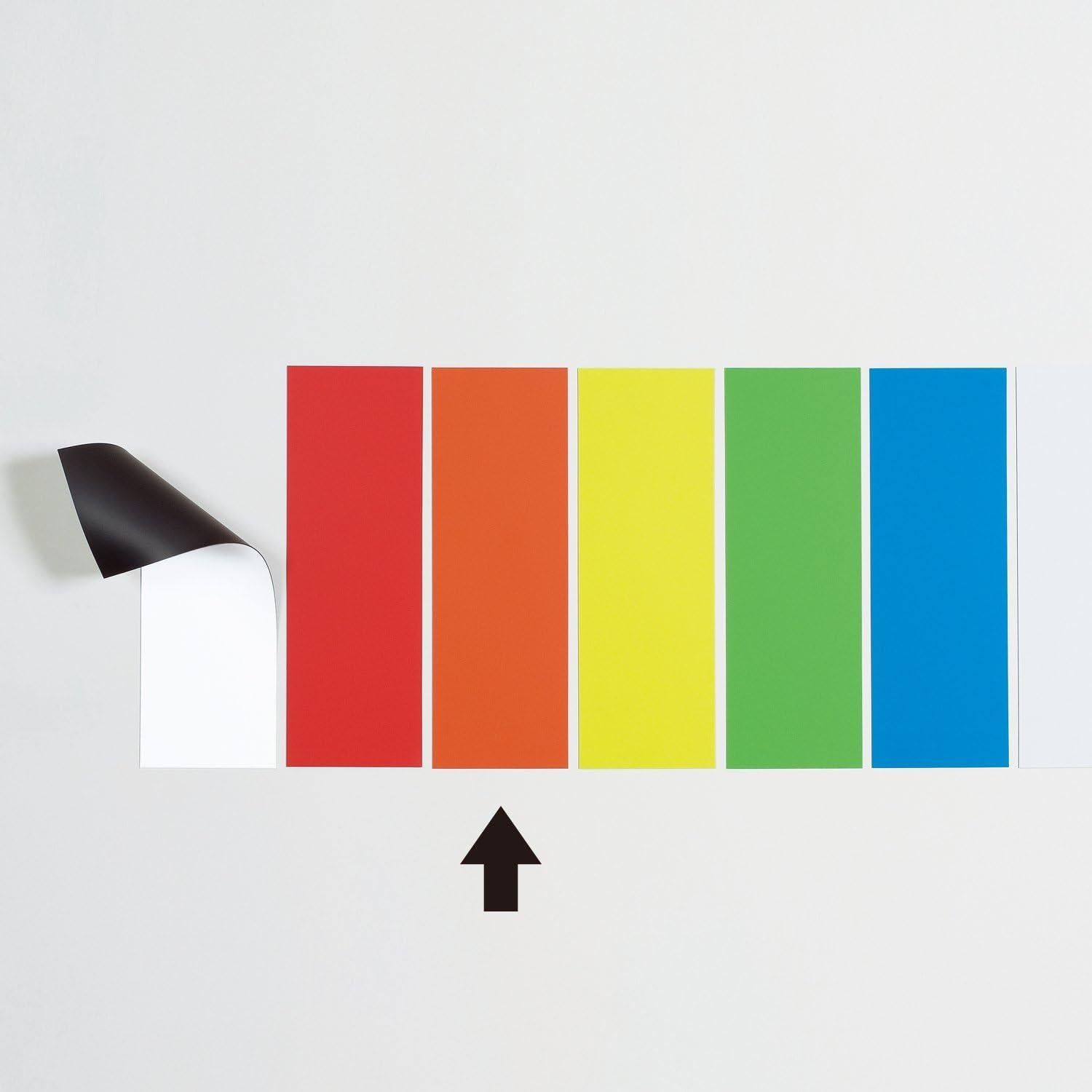 Hoja Magnética Naranja Magex MSC-08O 30.2x10.8 cm