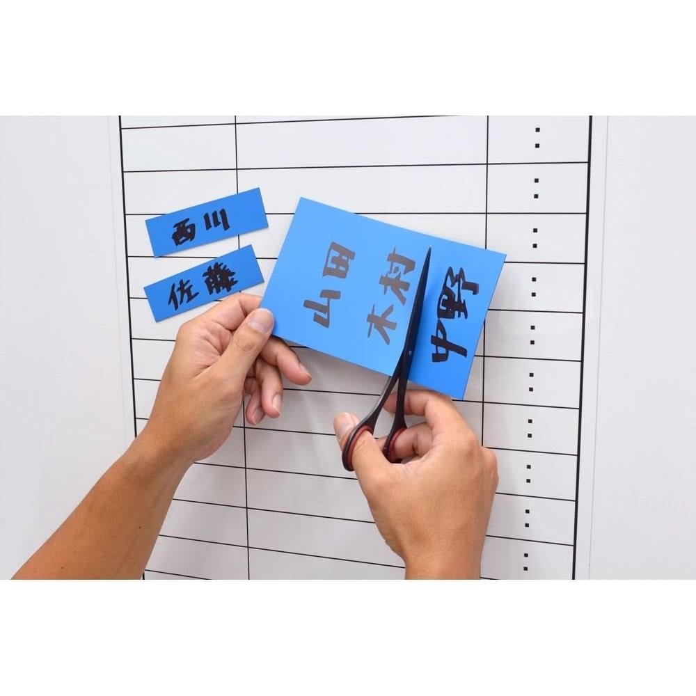 Hoja Magnética Azul Magex MSC-08B 30x11 cm Mate