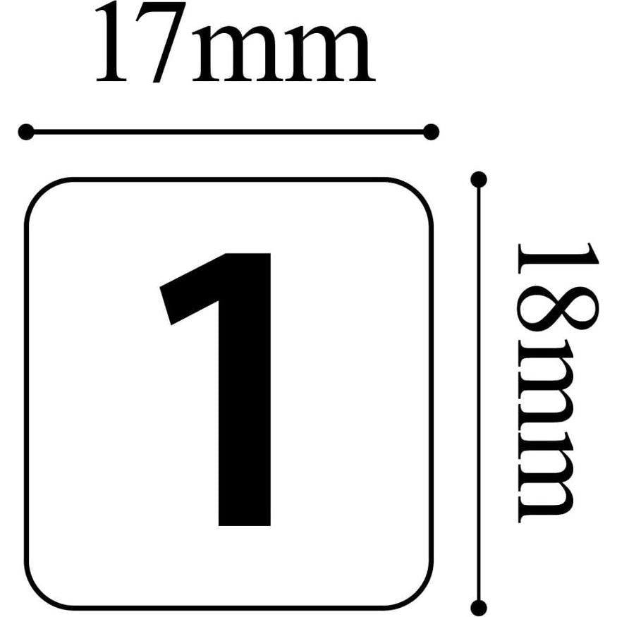 Hoja Magnética para Fechas MSD31S - 1 a 31