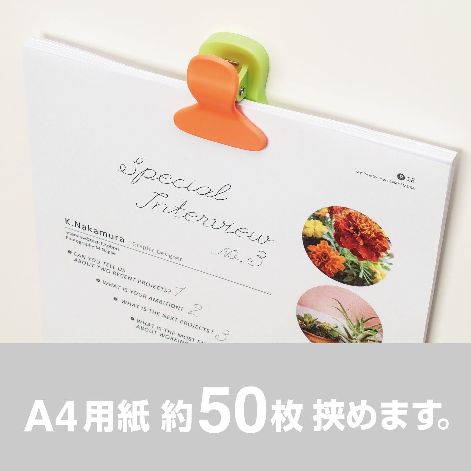 Clip Magnético Bicolor MCPA-O Naranja 198g