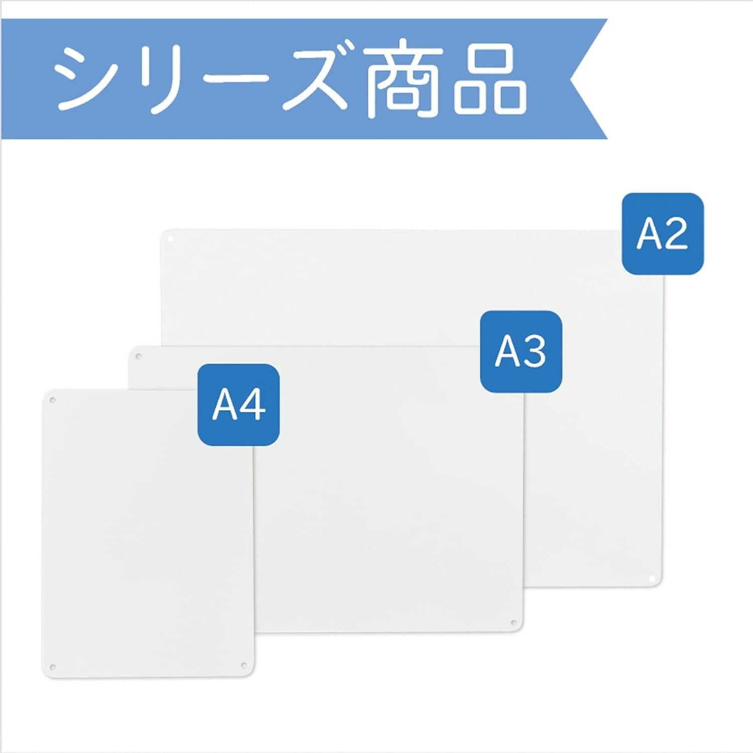 Pizarra de Papel Blanca A3 Magex MPWH-A3, Paquete de 2