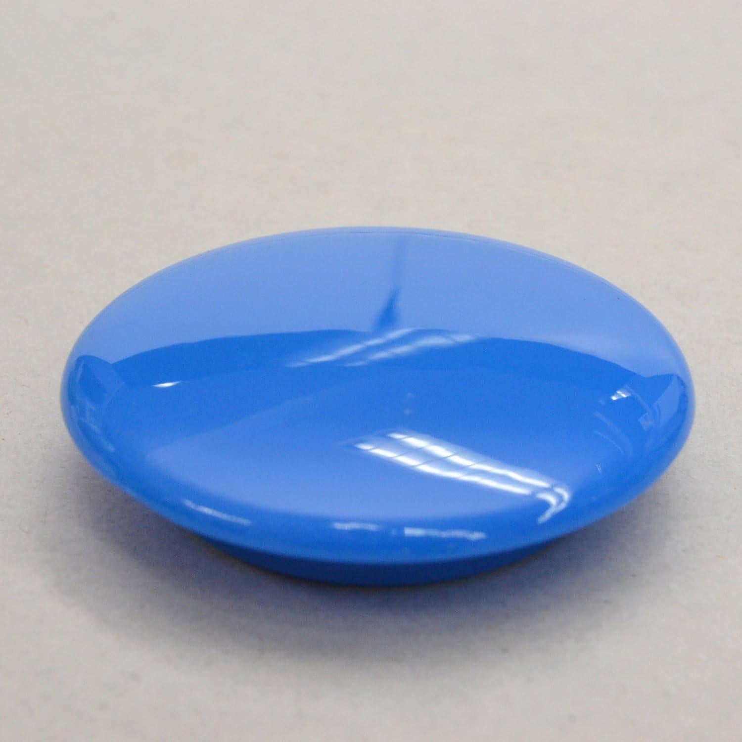 Botones Magnéticos Azul MFCB-40-12P-B, 12 Piezas 40mm