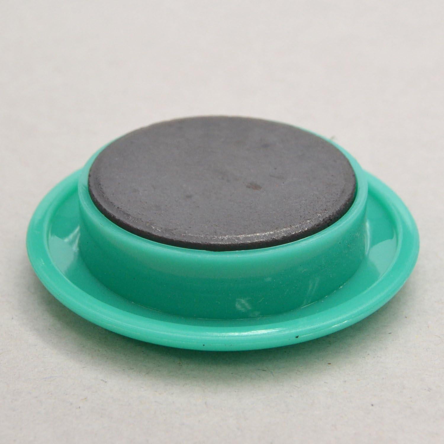 Clip de Memo Magnético Verde 12 Piezas 40 mm MFCB-40-12P-G