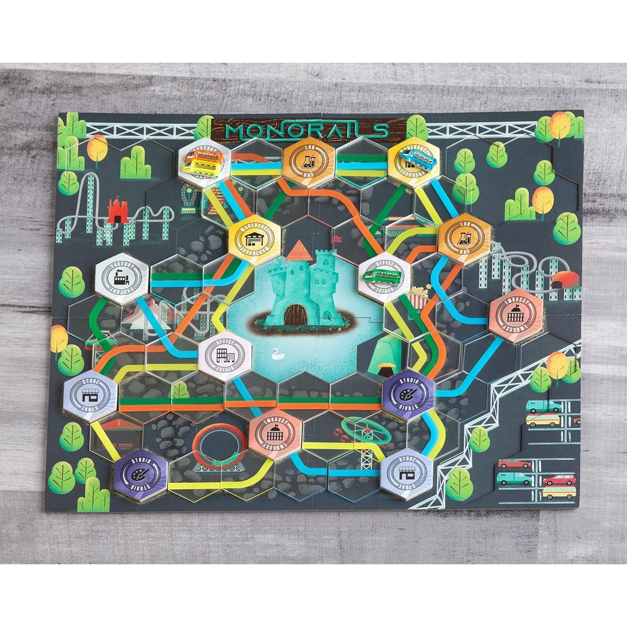 Juego de Mesa Maglev Maps Bezier Games - Estrategia Futurista