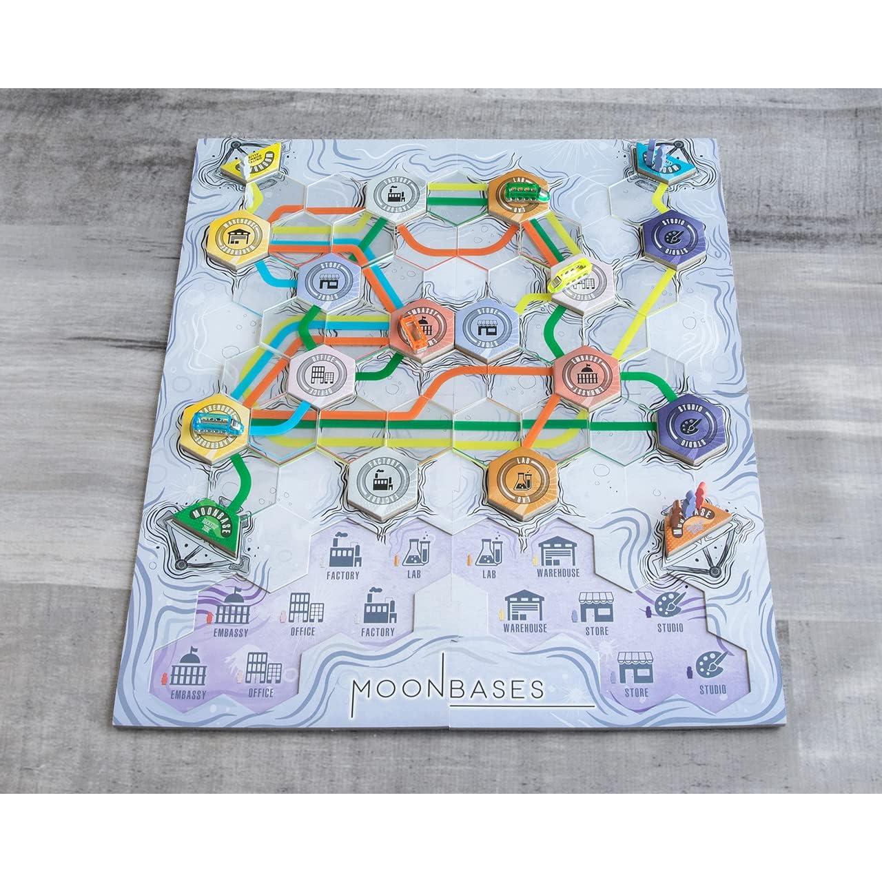 Juego de Mesa Maglev Maps Bezier Games - Estrategia Futurista