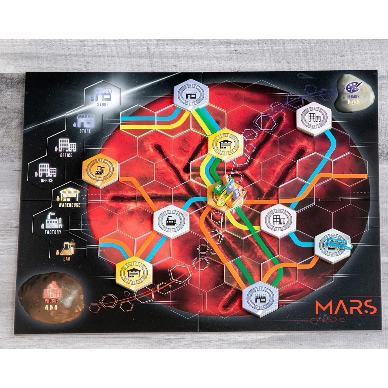 Juego de Mesa Maglev Maps Bezier Games - Estrategia Futurista