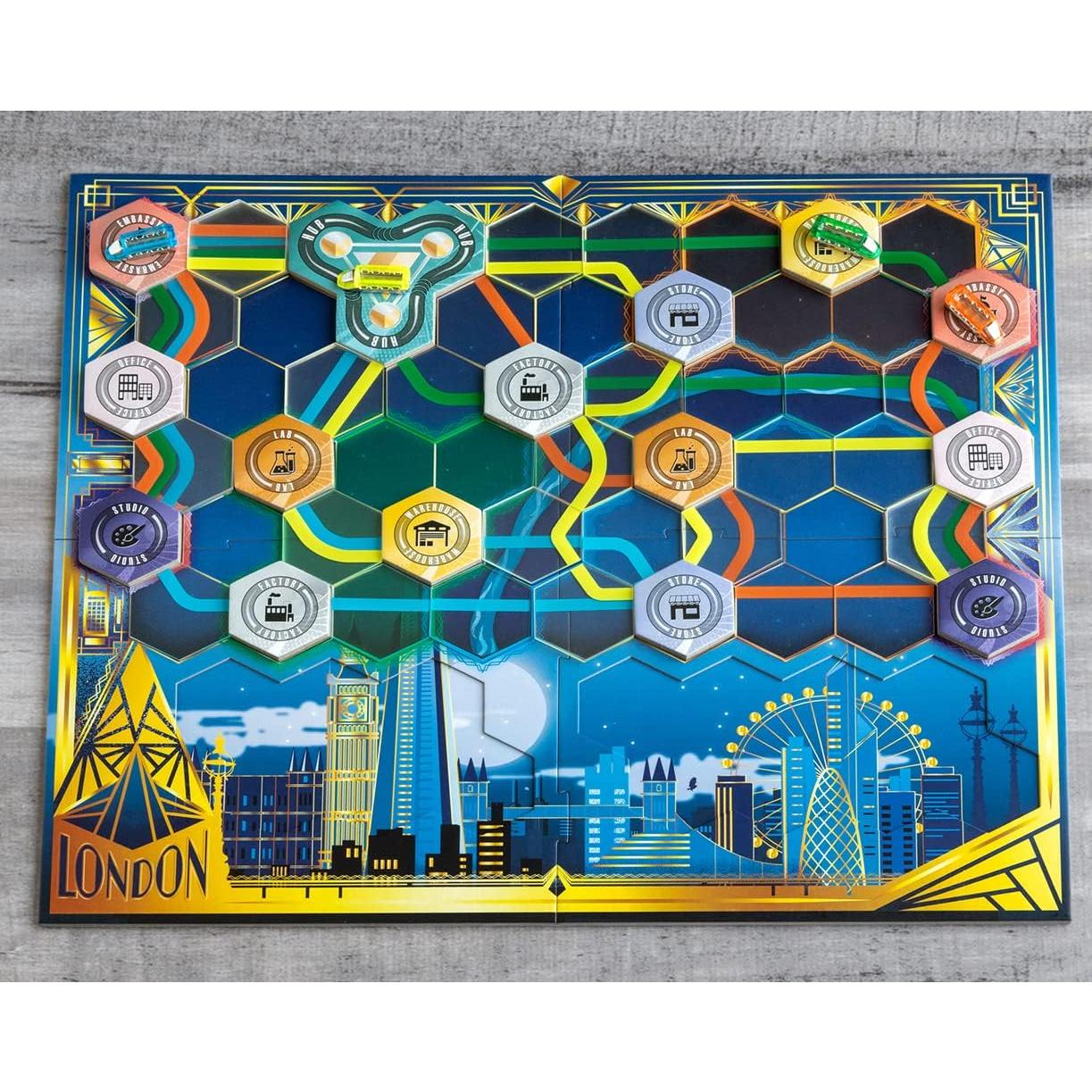 Juego de Mesa Maglev Maps Bezier Games - Estrategia Futurista