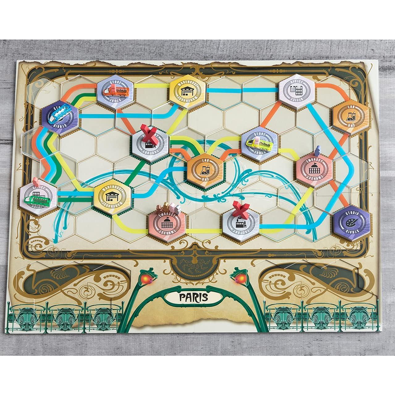 Juego de Mesa Maglev Maps Bezier Games - Estrategia Futurista