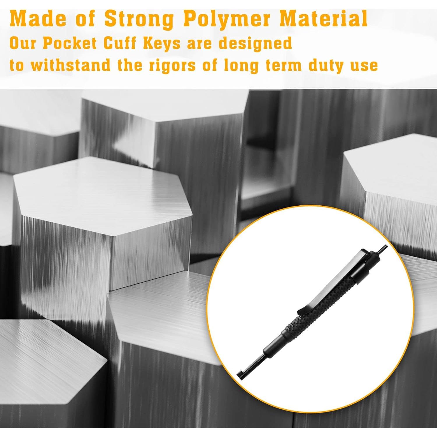 Llave de Esposas Universal JOTOVO de Bolsillo - Paquete de 2