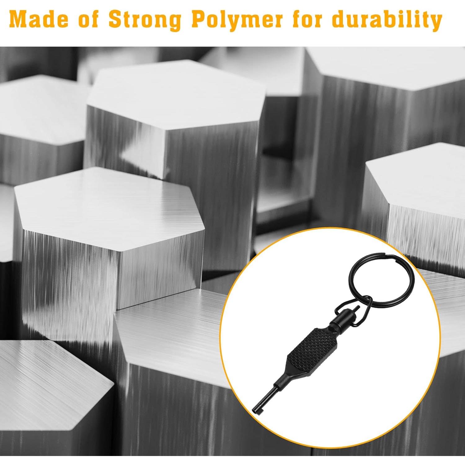 Llave de Esposas Giratoria JOTOVO Zt-9p 10.16 cm Negra