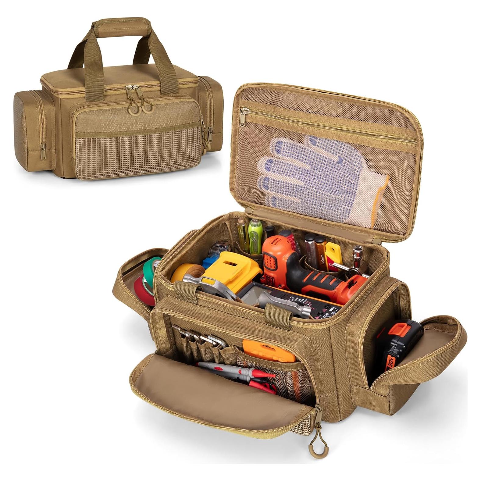 Bolsa de Herramientas Pequeña Trahzia Caqui 30.48 cm