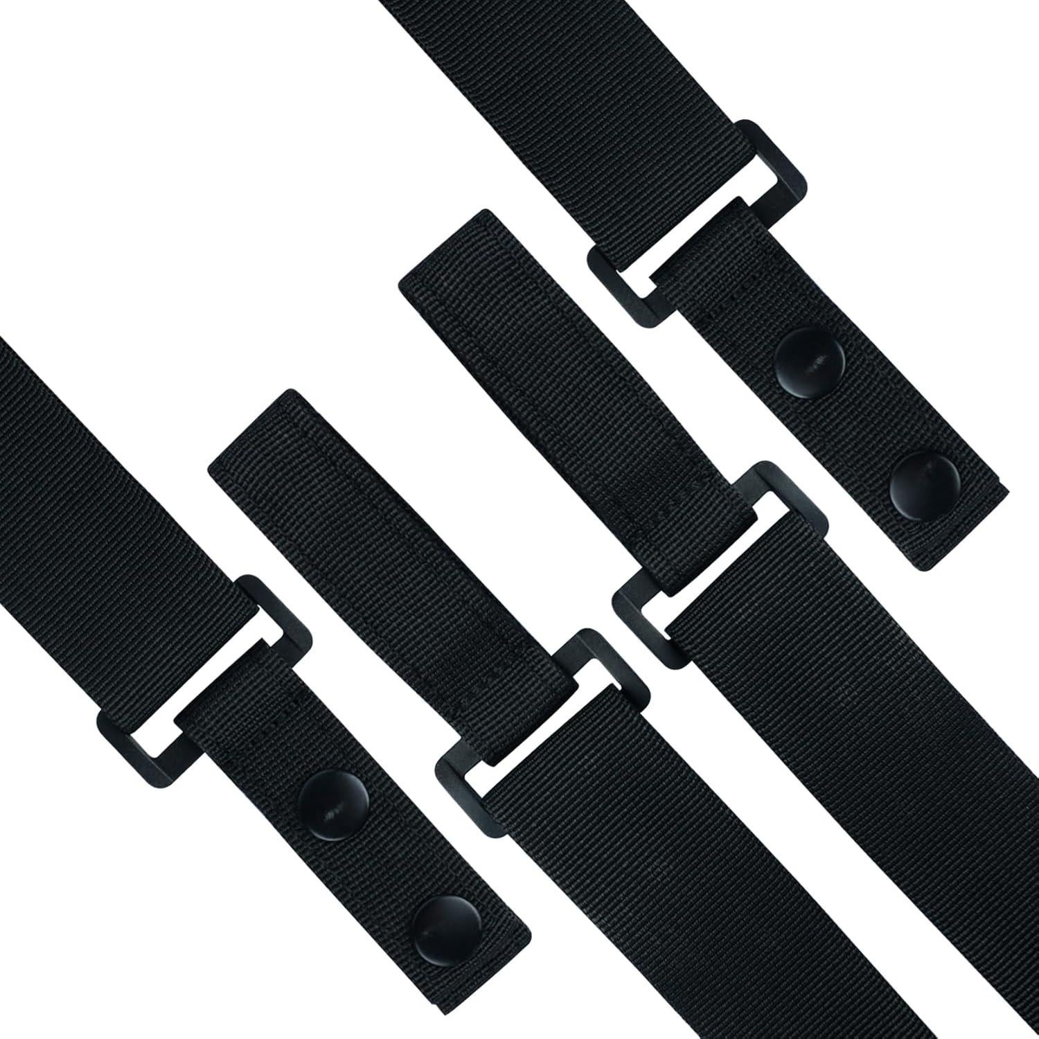 Tirantes Tácticos KUNN Ajustables 1.5" Nylon Negro