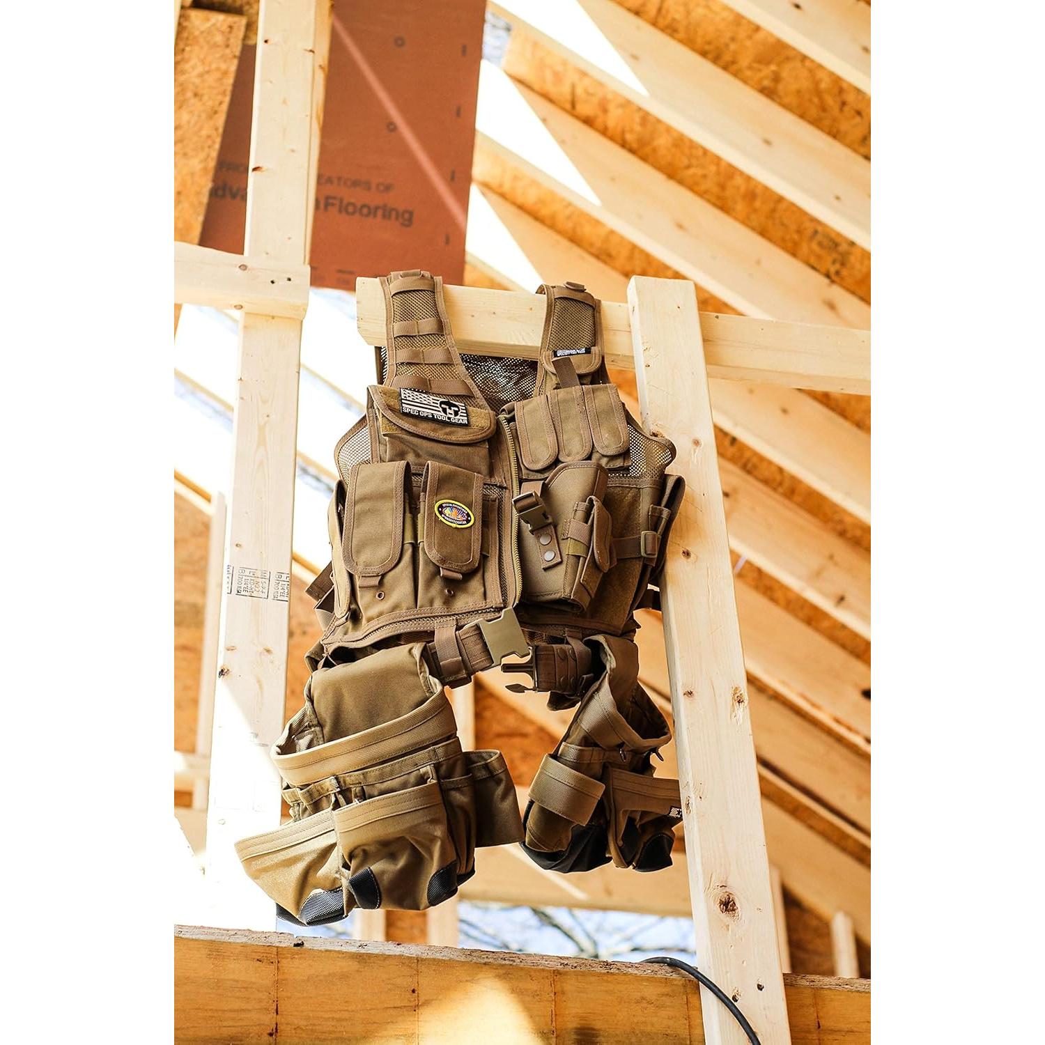 Chaleco Táctico Spec Ops Tool Gear SF-18 Charlie 54 Coyote Tan