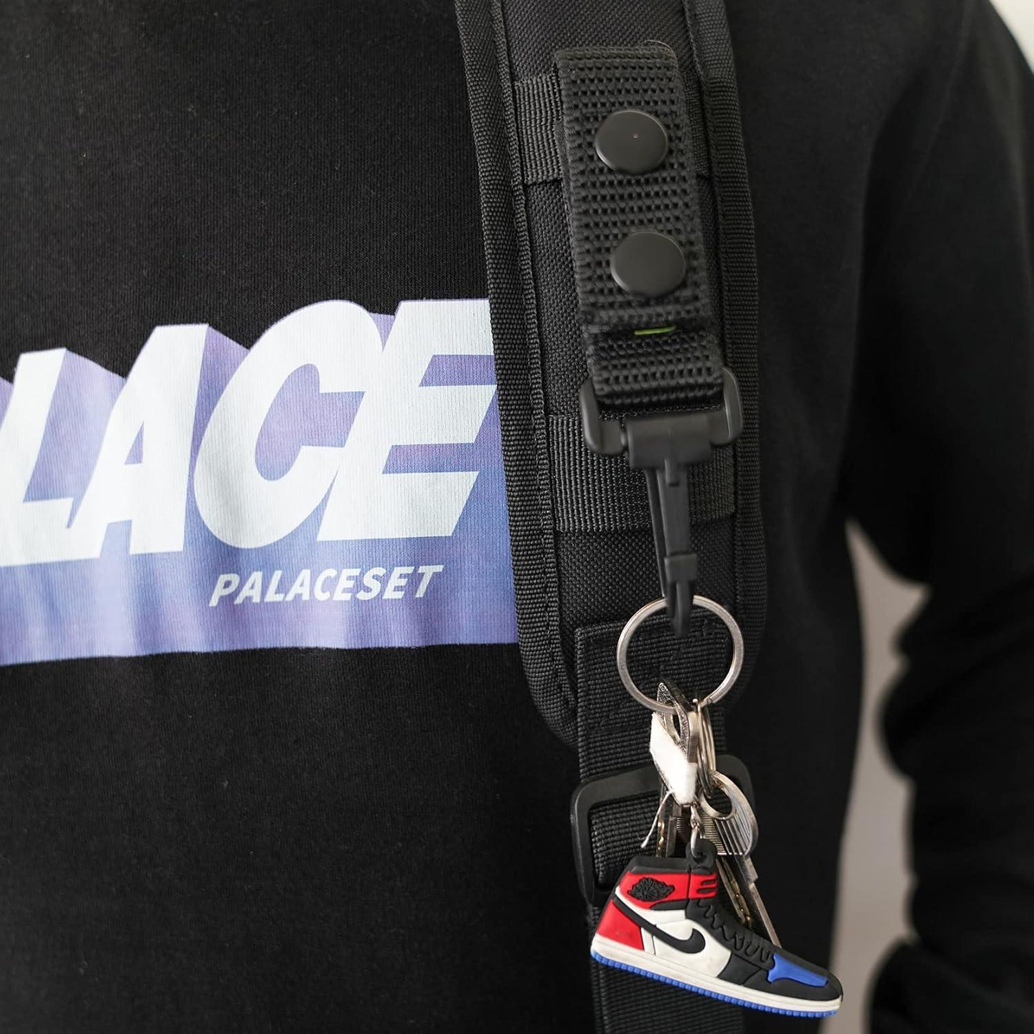 Tirantes Tácticos KUNN para Cinturón de Trabajo Negro