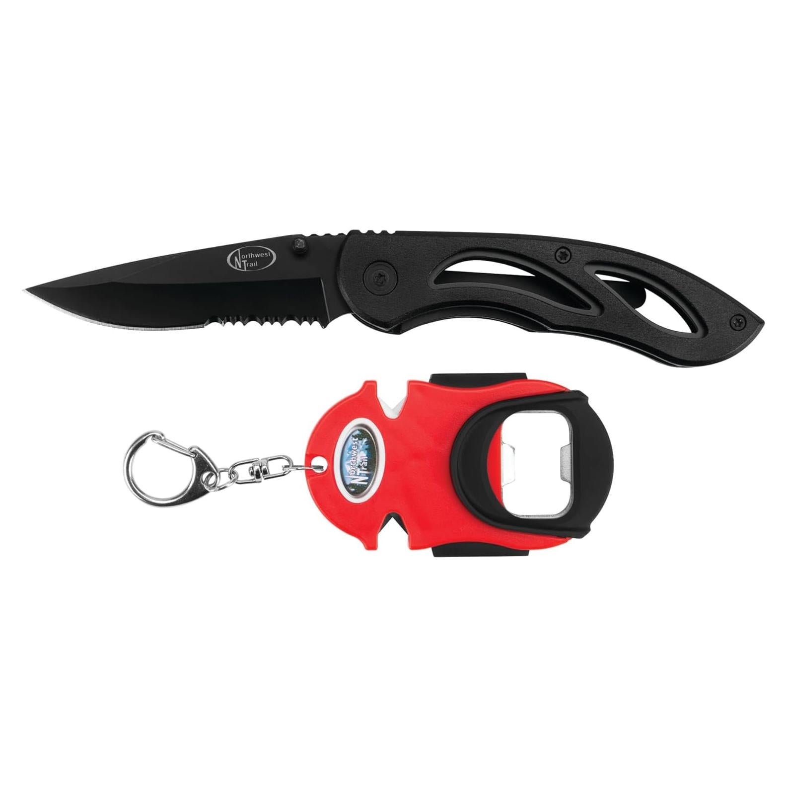 Cuchillo Táctico Performance Tool W9345 con Afilador 7.62 cm