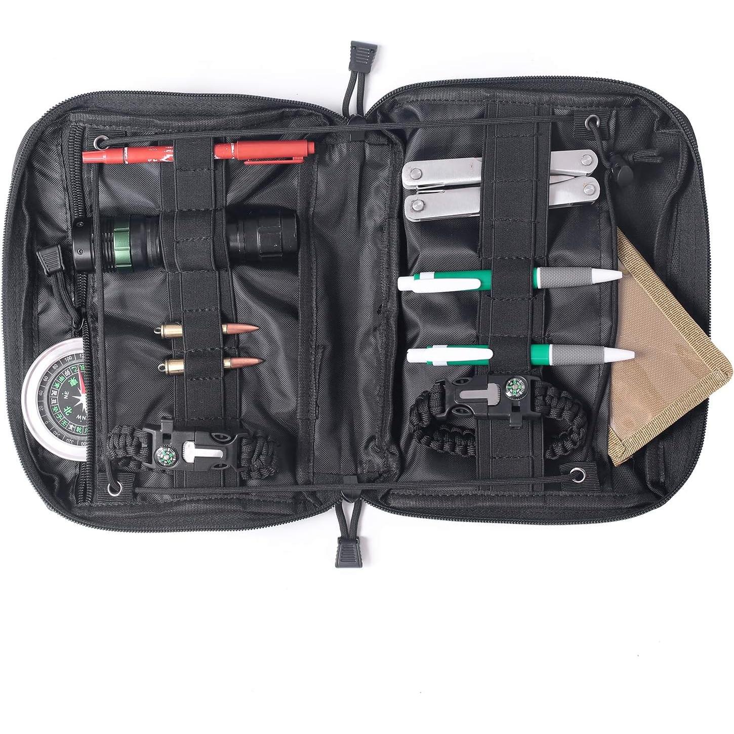 Bolsa de Herramientas Táctica Molle Tacticool 28x18x2.5cm