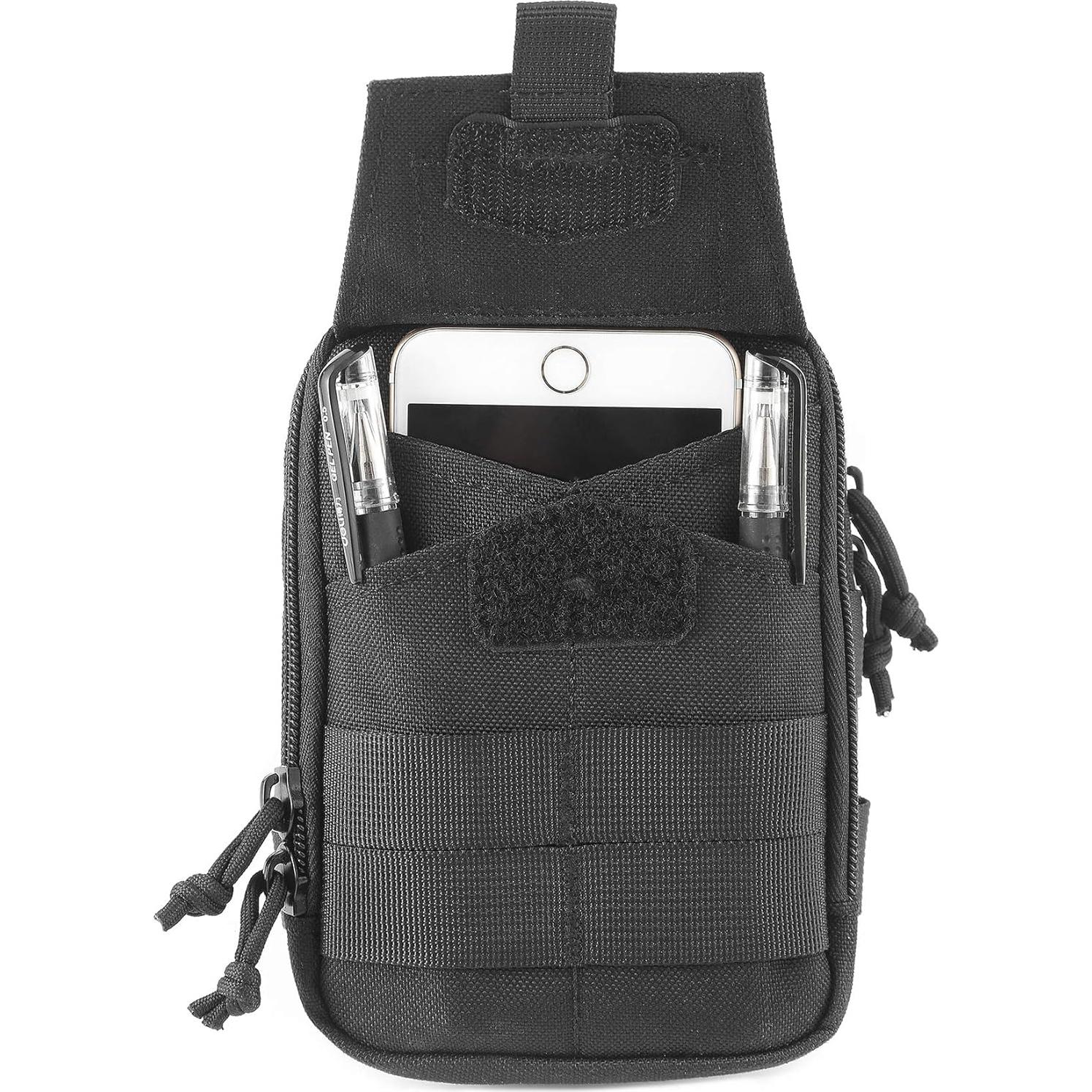 Soporte de Teléfono Táctico LefRight Negro Nylon 1000D