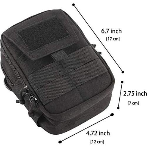 Soporte de Teléfono Táctico LefRight Negro Nylon 1000D