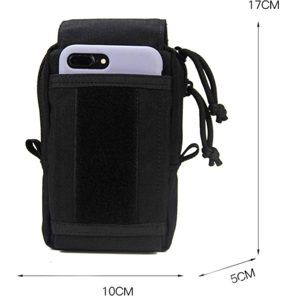 Bolsa Táctica Molle GZWER Pequeña 17x10x5cm Nylon 1000D