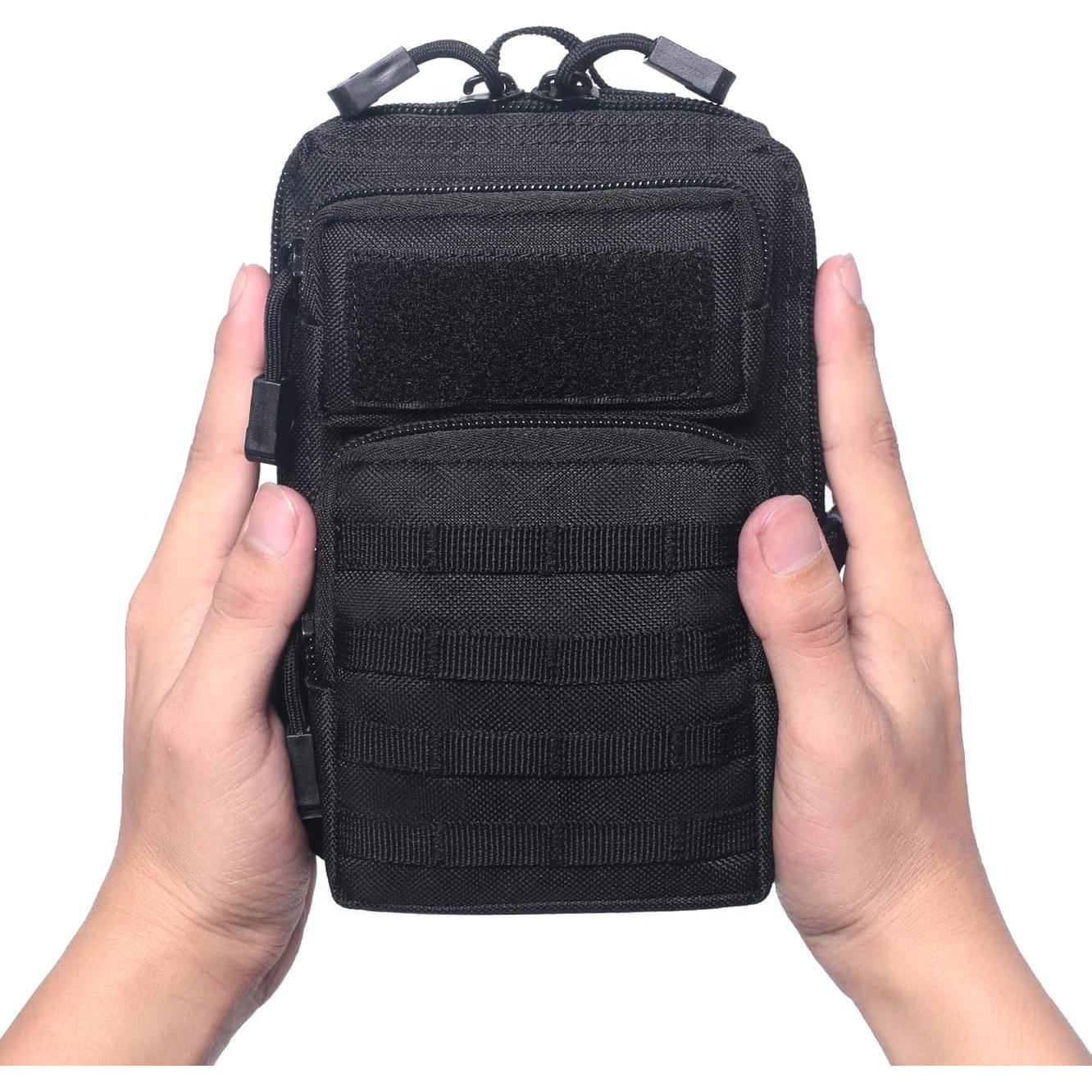 Bolsa Molle Táctica Compacta Tacticool con Parche EE. UU.