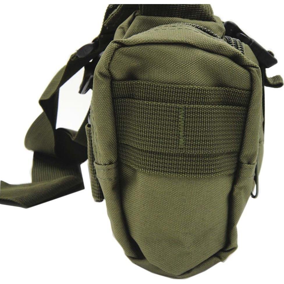 Bolsa Táctica FAMI 5L Nylon Verde Compacta Multifuncional