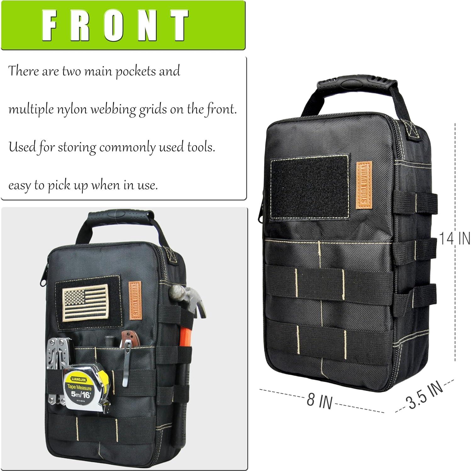 Bolsa de Herramientas Pequeña VIDAR TOOLS XSTB 35.5x20.3cm