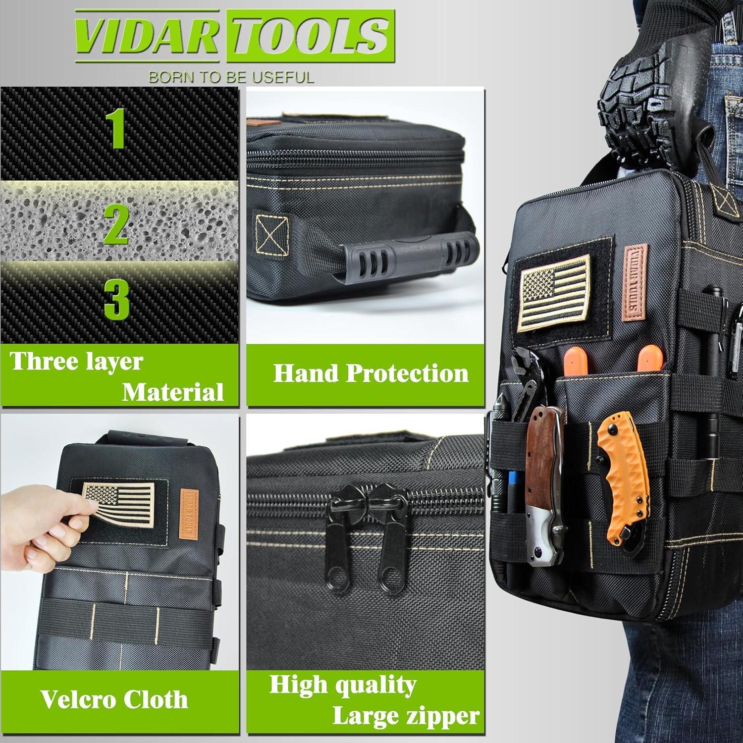 Bolsa de Herramientas Pequeña VIDAR TOOLS XSTB 35.5x20.3cm