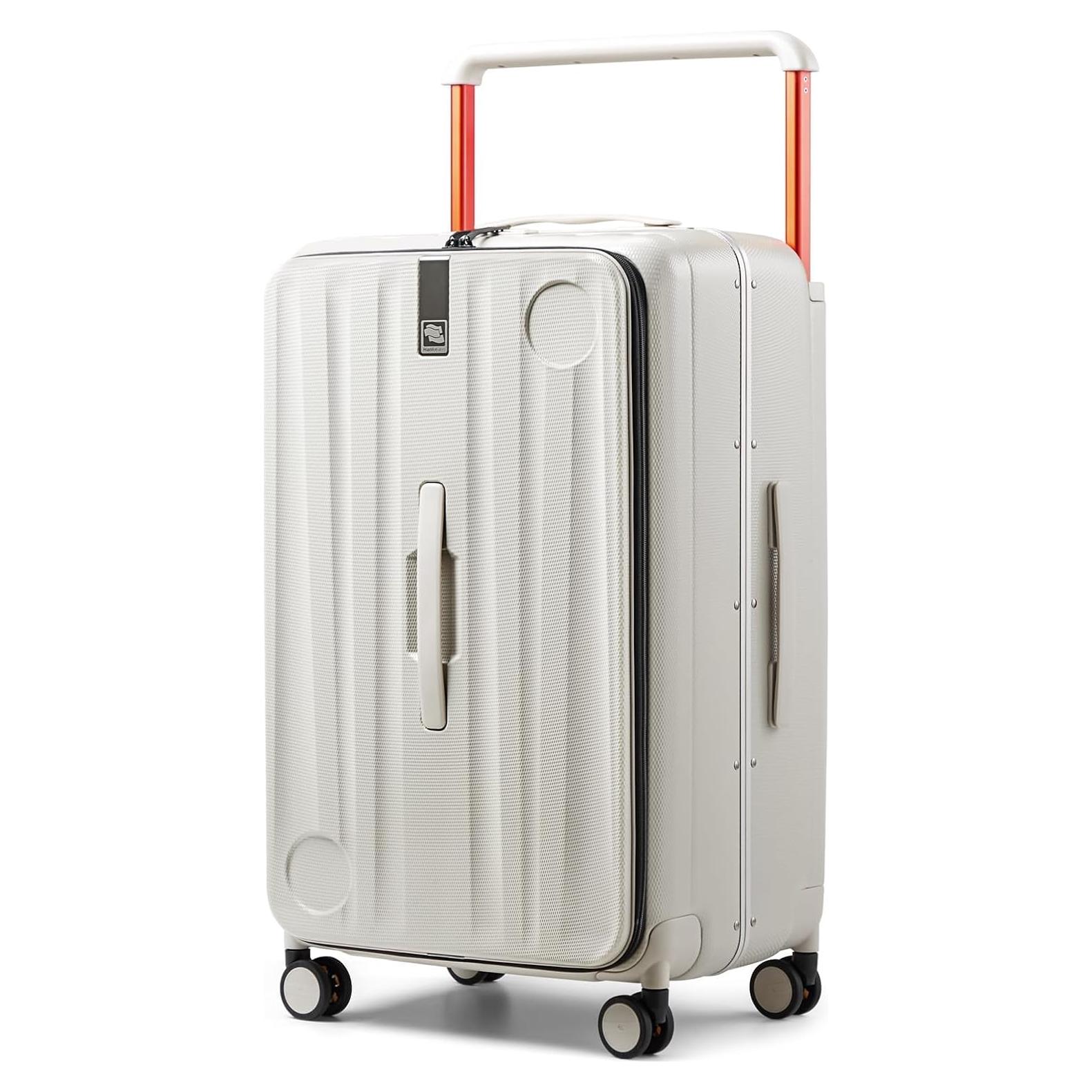 Maleta Facturada Multifuncional Hanke 94.7L 26" Blanco Marfil